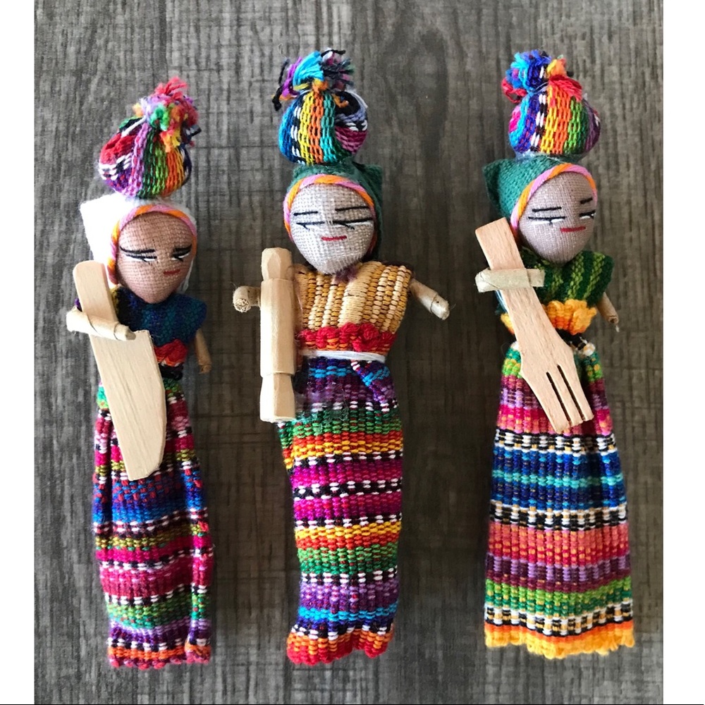 African Women Refrigerator Magnets Set of 3